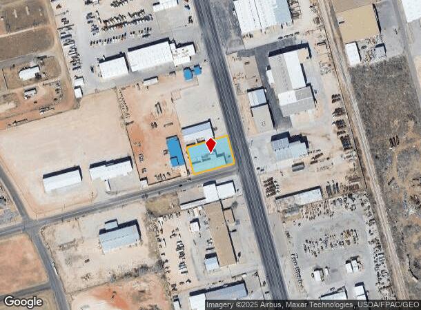1128 S Grandview Ave, Odessa, TX Parcel Map