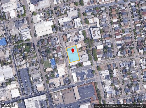 2821 10Th St, Berkeley, CA Parcel Map