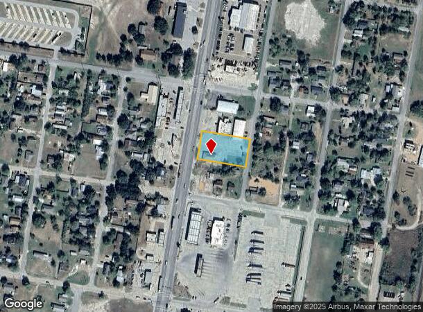  206 N Alamo St, Refugio, TX Parcel Map