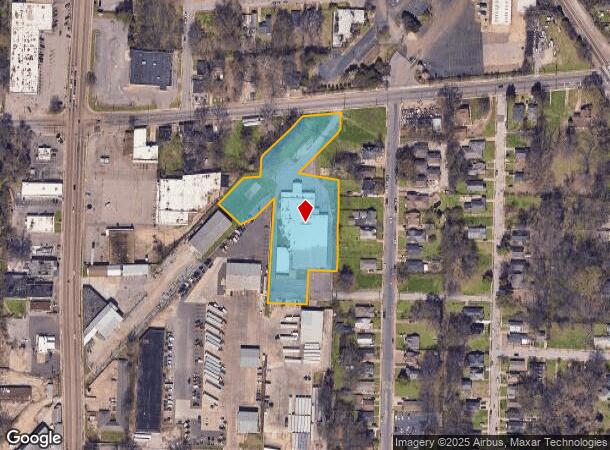  1299 E Mclemore Ave, Memphis, TN Parcel Map