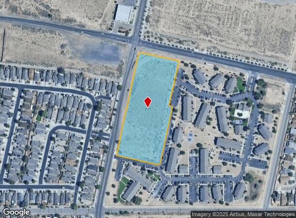 Se Corner Bridge Blvd, Albuquerque, NM Parcel Map