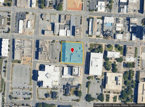  124 S Eugene St, Greensboro, NC Parcel Map