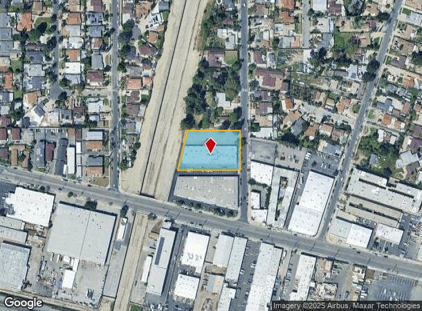  7633 Varna Ave, North Hollywood, CA Parcel Map