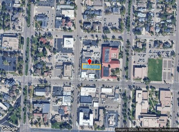 409 N Tejon St, Colorado Springs, CO Parcel Map