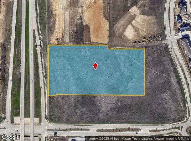 5501 Crescent Hill Ln, Fort Worth, TX Parcel Map