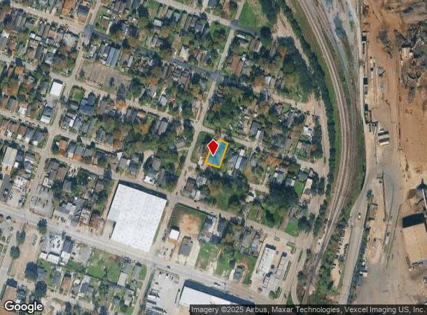 8007 Avenue C, Houston, TX Parcel Map