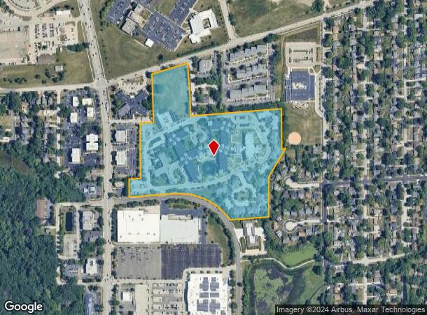  200 Wyndemere Cir, Wheaton, IL Parcel Map