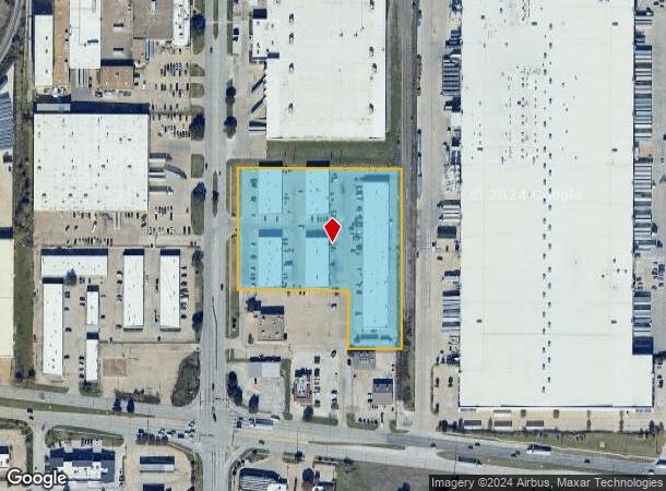  2125 S Great Southwest Pky, Grand Prairie, TX Parcel Map