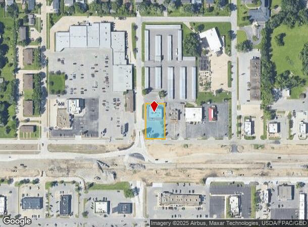 6222 University Ave, Cedar Falls, IA Parcel Map