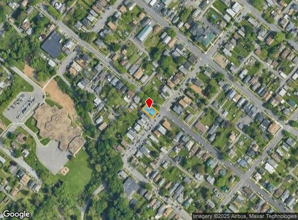  1002 Crown Ave, Scranton, PA Parcel Map