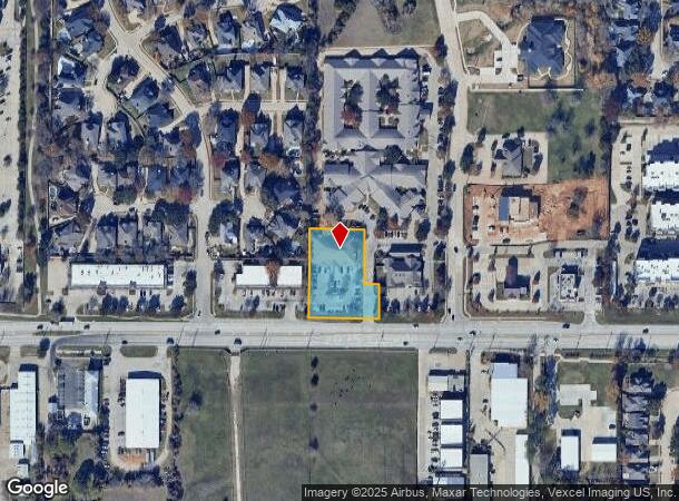  2910 Justin Rd, Lewisville, TX Parcel Map