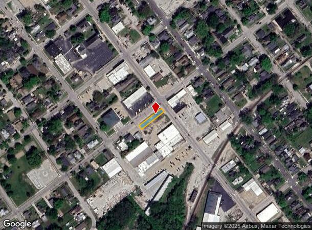1001 Main St, Vincennes, IN Parcel Map
