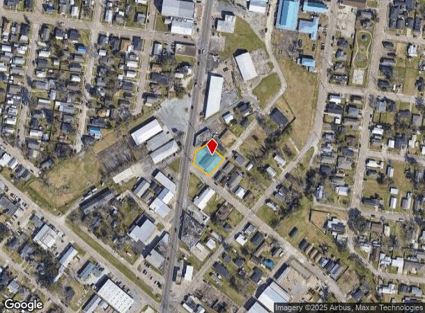  1203 Barrow St, Houma, LA Parcel Map