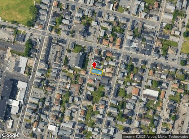  151 Orange St, Fall River, MA Parcel Map