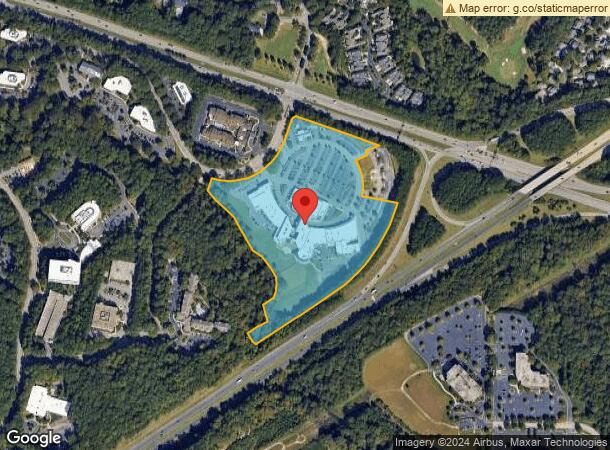  100 Edinburgh South Dr, Cary, NC Parcel Map