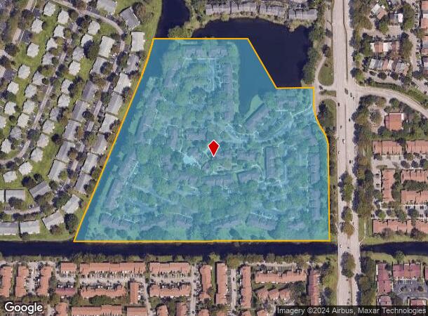  8080 Nw 10Th Ct, Plantation, FL Parcel Map