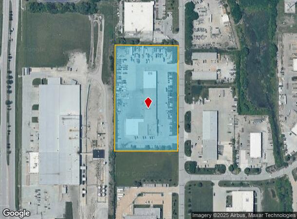 1301 S Hamilton Cir, Olathe, KS Parcel Map