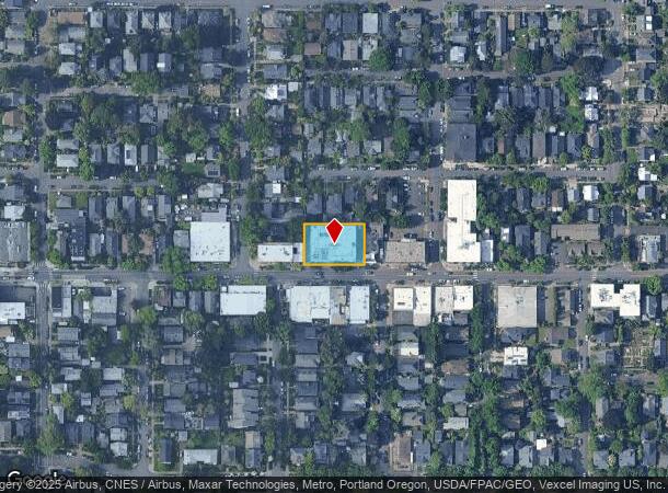  3575 Se Division St, Portland, OR Parcel Map