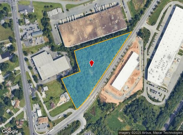  7869 Dorsey Run Rd, Jessup, MD Parcel Map