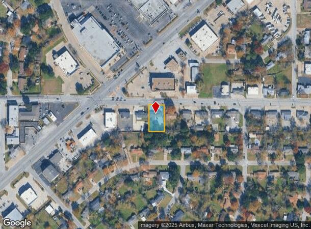 7224 Glenview Dr, Richland Hills, TX Parcel Map