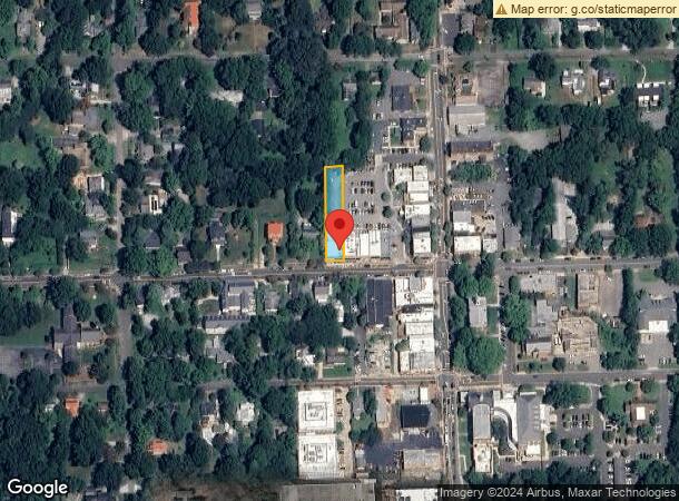  126 W King St, Hillsborough, NC Parcel Map