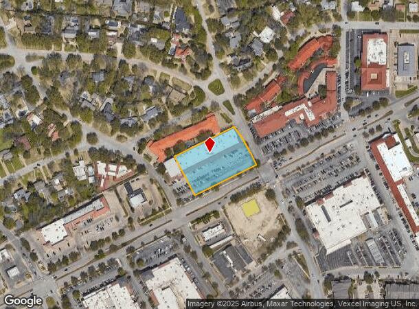  6220 Camp Bowie Blvd, Fort Worth, TX Parcel Map