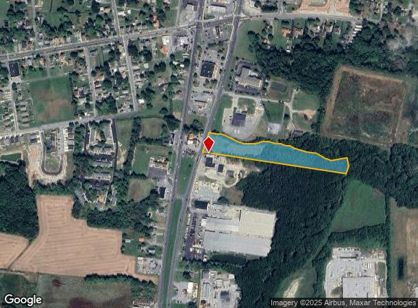 17399 S Dupont Hwy, Harrington, DE Parcel Map