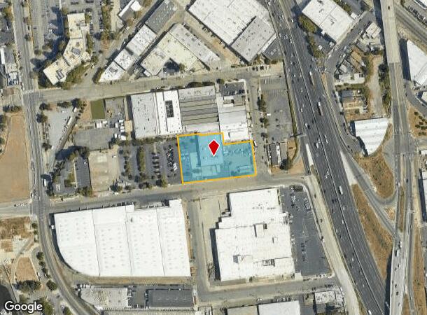  2100 Dennison St, Oakland, CA Parcel Map