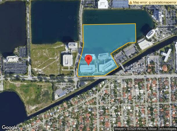  701 Nw Waterford Way, Miami, FL Parcel Map