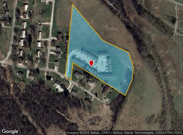 201 Burton Dr, Cadiz, OH Parcel Map