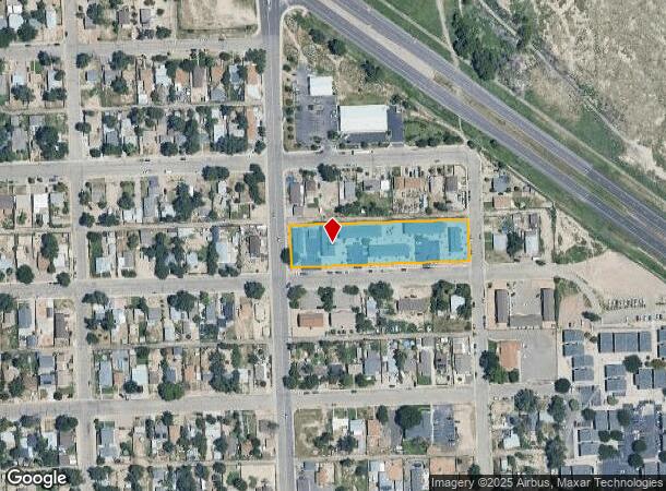 2107 E 14Th St, Pueblo, CO Parcel Map