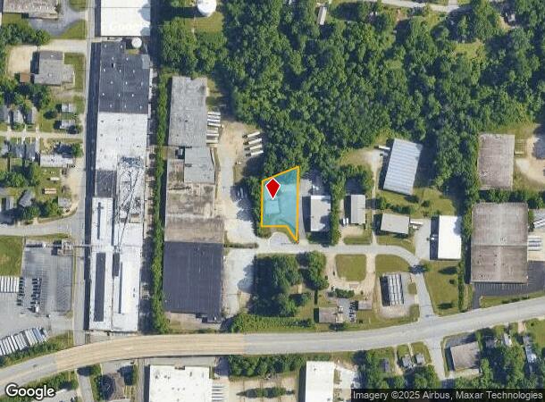  1318 Starr Dr, High Point, NC Parcel Map