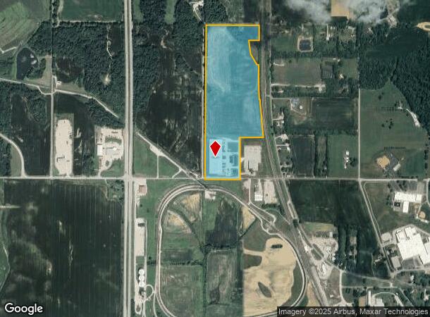 1342 W 100 N, Princeton, IN Parcel Map