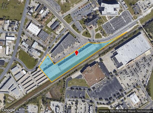  1244 Robinhood St, Brownsville, TX Parcel Map