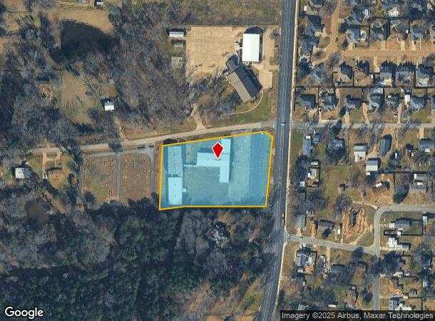  1407 N White Oak Rd, White Oak, TX Parcel Map