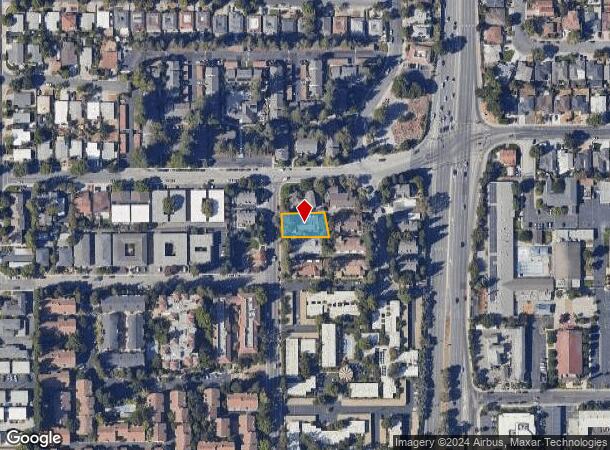  2027 Halford Ave, Santa Clara, CA Parcel Map