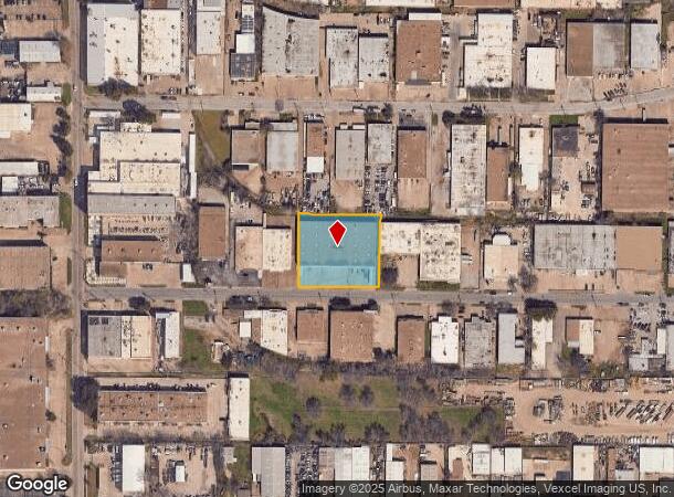  2631 Freewood Dr, Dallas, TX Parcel Map