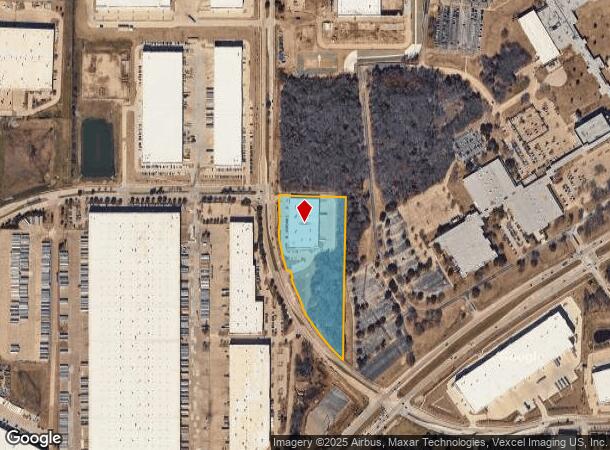 2671 Edmonds Ln, Lewisville, TX Parcel Map