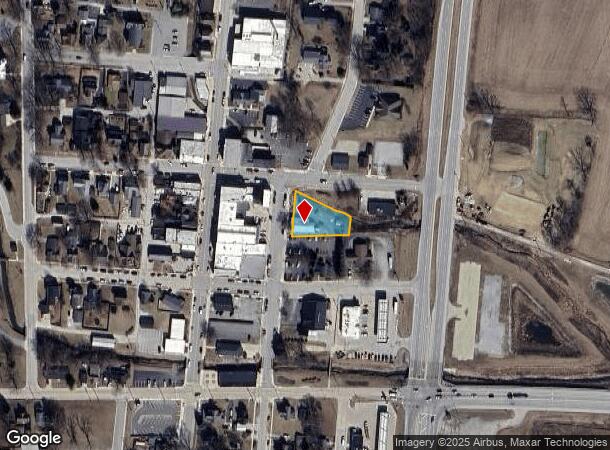  170 S High St, Roanoke, IN Parcel Map