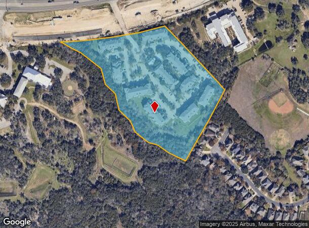 7631 Highway 290 W, Austin, TX Parcel Map