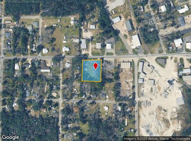 303 1/2 W Blackshear Ave, Waycross, GA Parcel Map