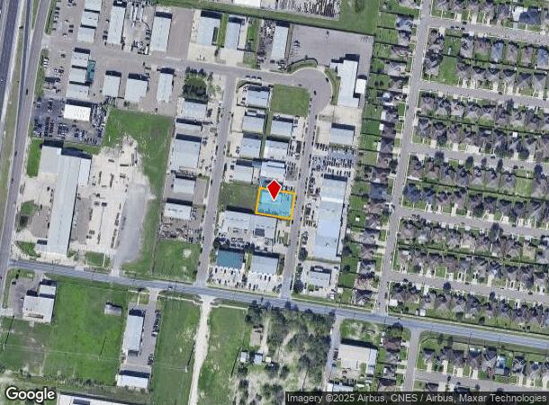 5401 N Birch St, Pharr, TX Parcel Map