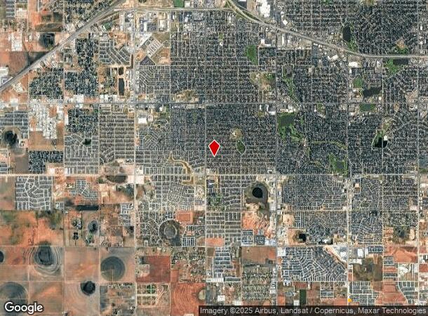  12517 Quaker Ave, Lubbock, TX Parcel Map