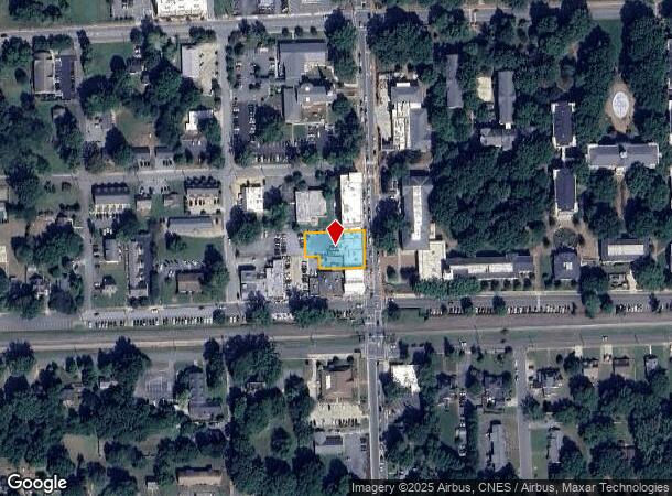 114 N Williamson Ave, Elon, NC Parcel Map
