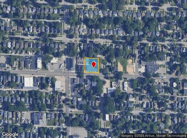  937 Fulton St W, Grand Rapids, MI Parcel Map