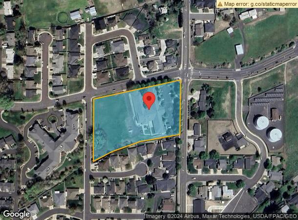  20 Se Larch Ave, College Place, WA Parcel Map