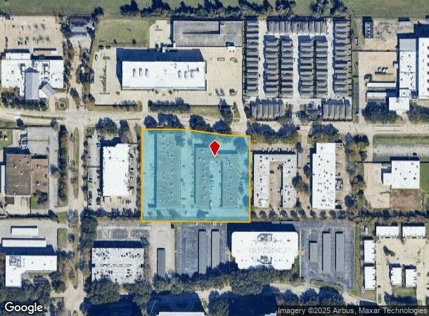  16203 Park Row Dr, Houston, TX Parcel Map