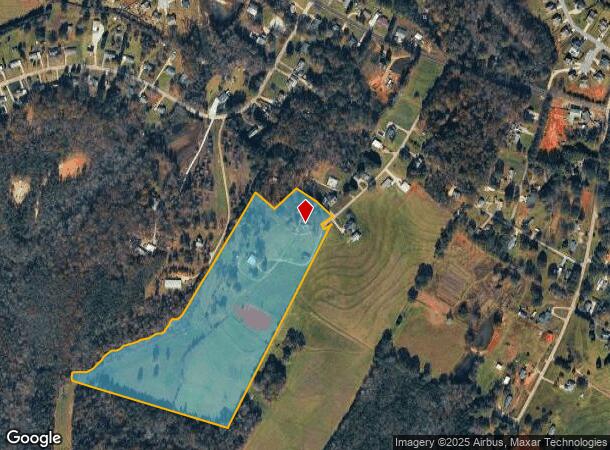 3421 Mcabee Rd, Greer, SC Parcel Map