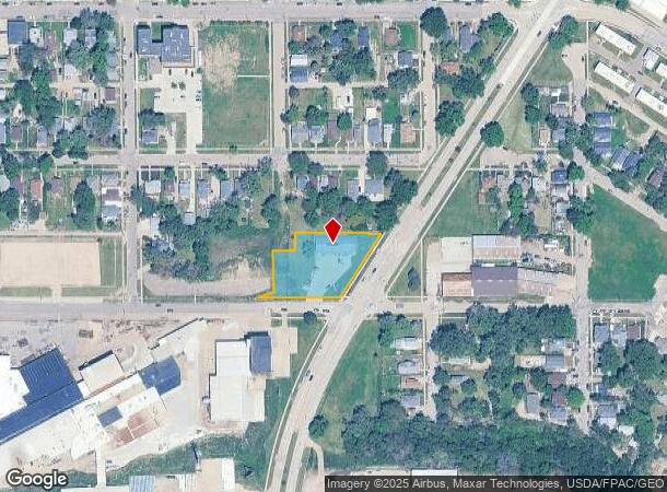 1301 W 1St St, Sioux City, IA Parcel Map