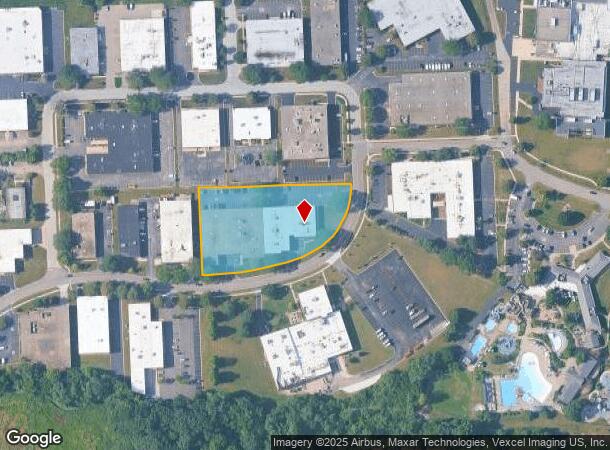 1950 Ohio St, Lisle, IL Parcel Map